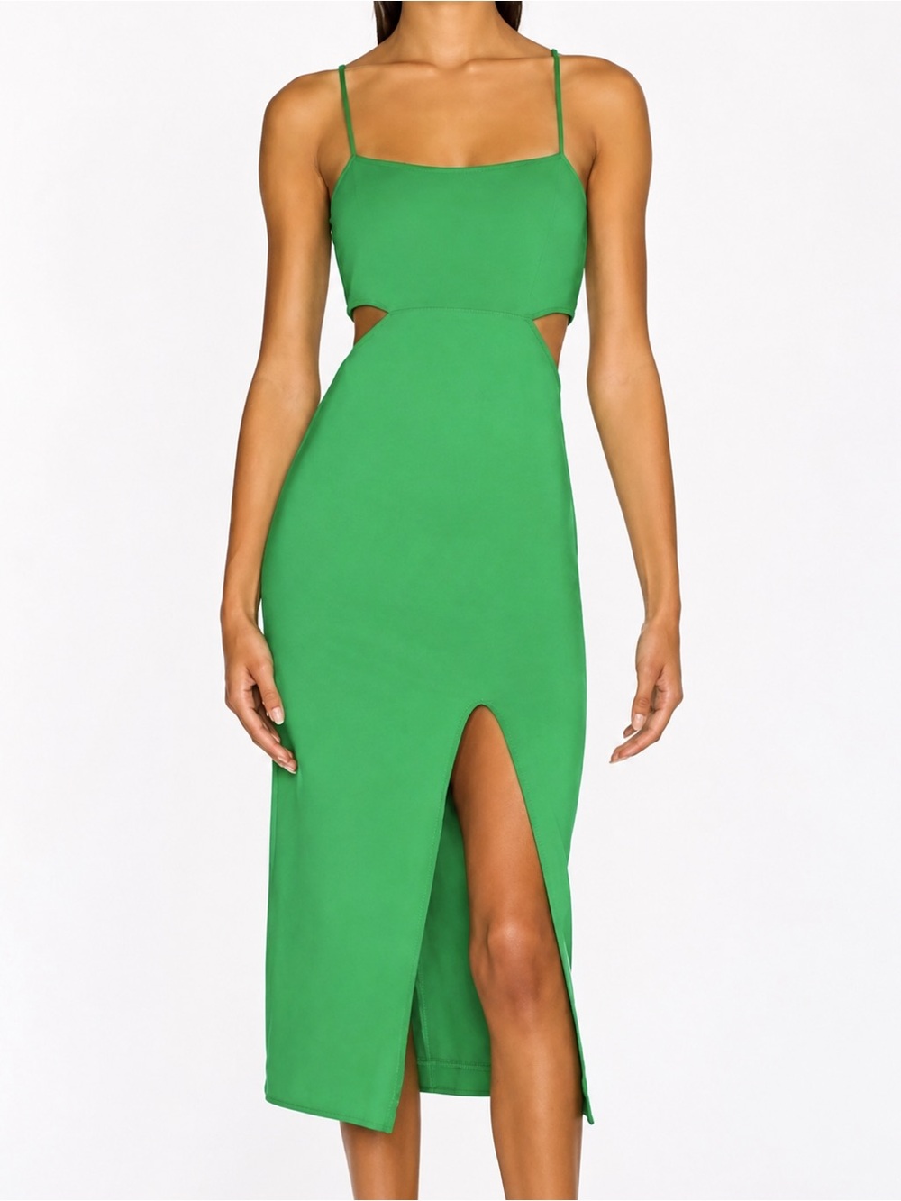 h:ours Vibrant Green Dress
